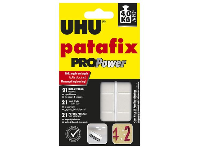 Obrázek produktu Guma lepící UHU Patafix PRO Power, 21 ks