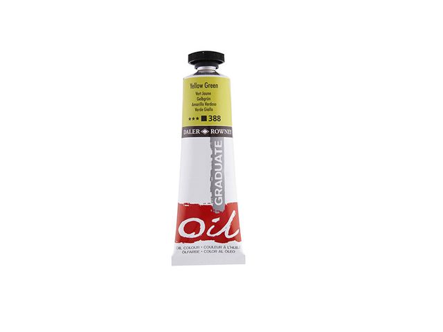 Obrázek produktu Barva olejová GRADUATE, žlutozelená, 38 ml