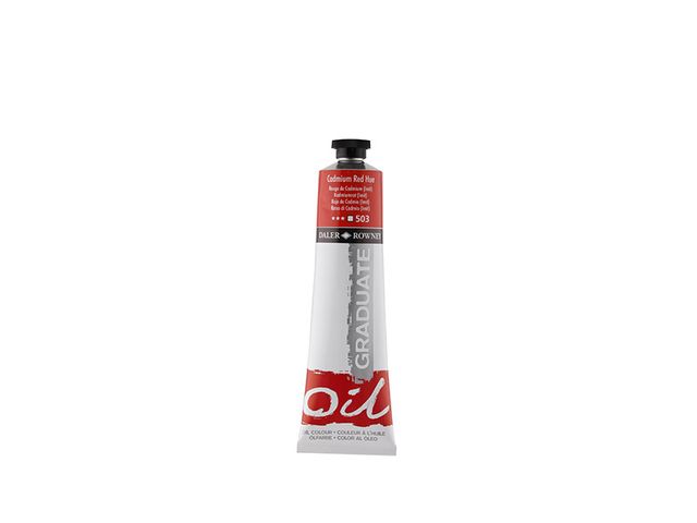 Obrázek produktu Barva olejová GRADUATE, kadmium červená, 38 ml