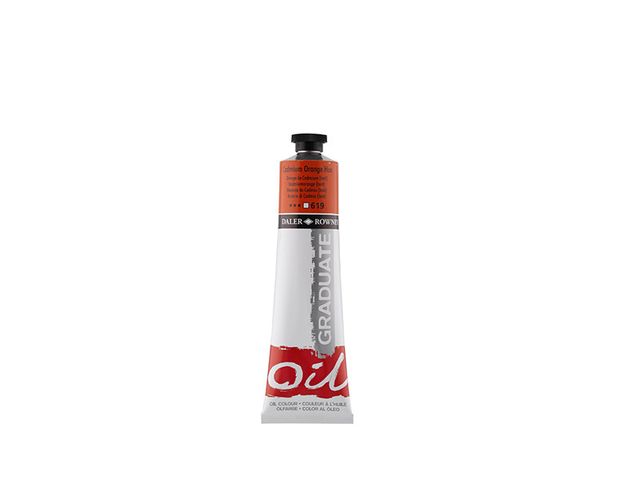 Obrázek produktu Barva olejová GRADUATE, kadmium oranžové, 38 ml