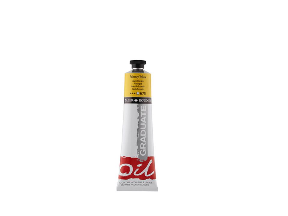 Barva olejová GRADUATE, primární žlutá, 38 ml. EAN: 50807864