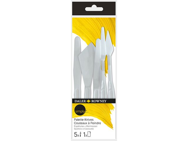 Obrázek produktu Špachtle plastová DR SIMPLY, sada 5 ks