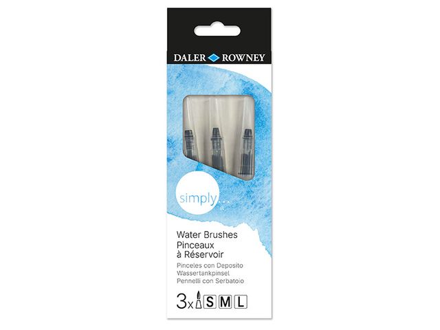 Obrázek produktu Štětec na vodu DR SIMPLY, sada 3 ks
