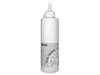 Barva akrylová LUKAS, titanová běloba, 500 ml