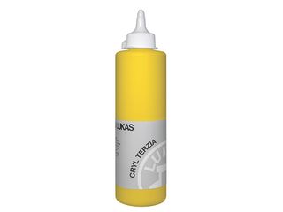 Barva akrylová LUKAS, kad. žluté sv., 500 ml