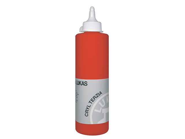 Obrázek produktu Barva akrylová LUKAS, kad. červené sv., 500 ml