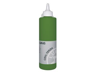 Barva akrylová LUKAS, zeleň listová, 500 ml
