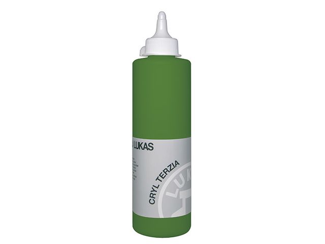 Obrázek produktu Barva akrylová LUKAS, zeleň listová, 500 ml
