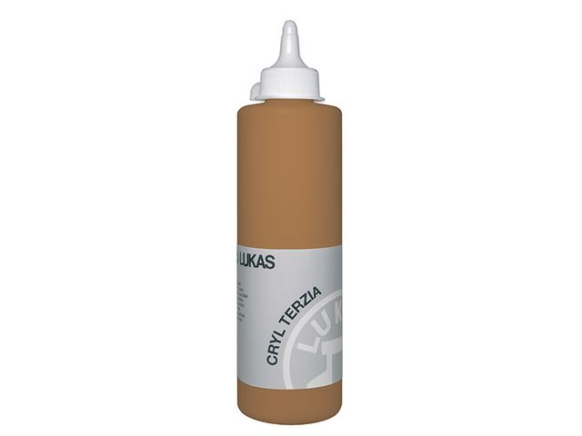 Obrázek produktu Barva akrylová LUKAS, sienna přírodní, 500 ml