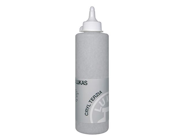 Obrázek produktu Barva akrylová LUKAS, stříbrná, 500 ml