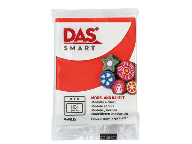Obrázek produktu Hmota modelovací DAS Smart, šarlatově červená, 57g