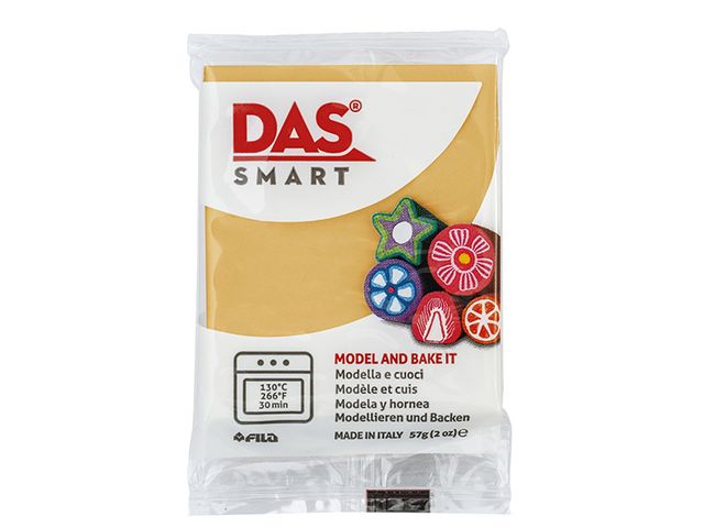 Obrázek produktu Hmota modelovací DAS Smart, metalická zlatá, 57g