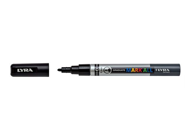 Obrázek produktu Popisovač akrylový Graduate Mark All 1 mm, černý
