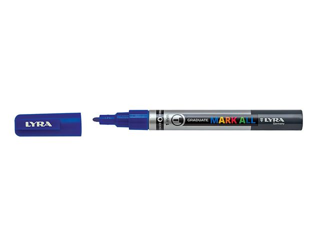 Obrázek produktu Popisovač akrylový Graduate Mark All 1 mm, tmavě modrý