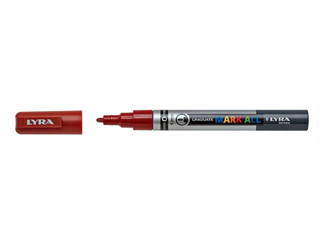 Obrázek produktu Popisovač akrylový Graduate Mark All 1 mm, hnědý
