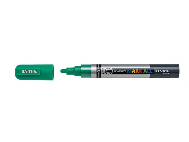 Obrázek produktu Popisovač akrylový Graduate Mark All 2 mm, smaragdově zelený
