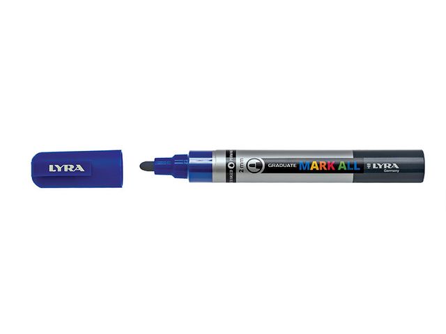 Obrázek produktu Popisovač akrylový Graduate Mark All 2 mm, tmavě modrý