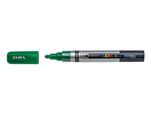 Obrázek produktu Popisovač akrylový Graduate Mark All 2 mm, zelený
