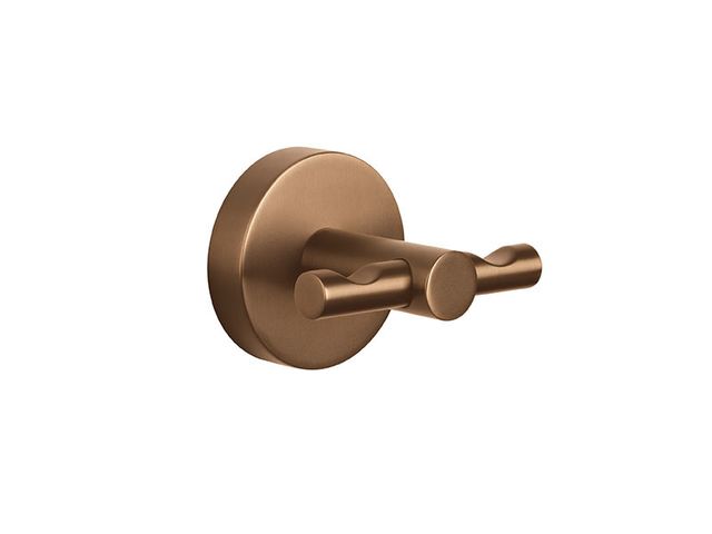 Obrázek produktu Háček na župan Moon, dvojitý, bronz