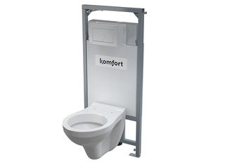 Modul C101 Komfort set + WC mísa Aura + tlačítko