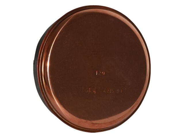 Obrázek produktu Víčko kouřové Ø160mm, tenkostěnné Cu