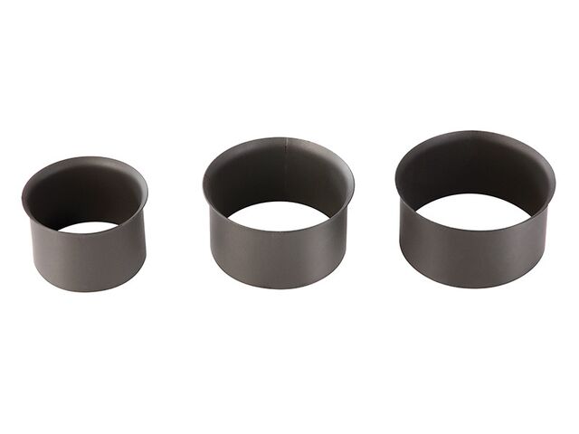 Obrázek produktu Zděř kouřová Ø180mm, tl.1,5mm, černá