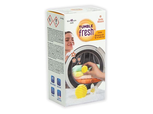 Obrázek produktu Vůně do sušičky Vanilla Blossom 2v1 TUMBLE FRESH, 2 ks