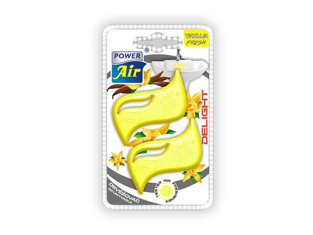 Obrázek produktu Vůně do umyvadla Delight Vanilla Fresh POWER AIR, 2 ks