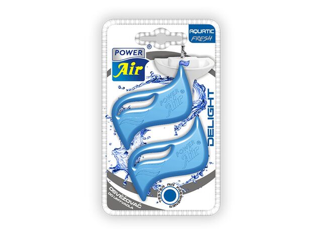 Obrázek produktu Vůně do umyvadla Delight Aquatic Fresh POWER AIR, 2 ks