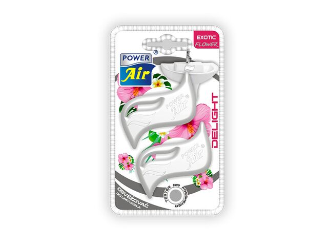 Obrázek produktu Vůně do umyvadla Delight Exotic Flower POWER AIR, 2 ks