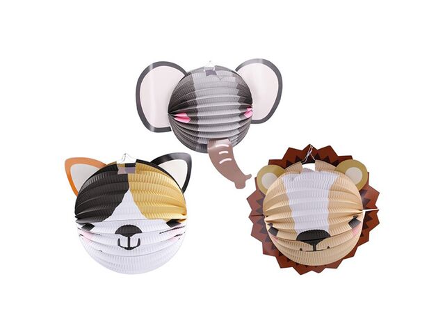 Obrázek produktu Lampion koule 25 cm Zvířátka