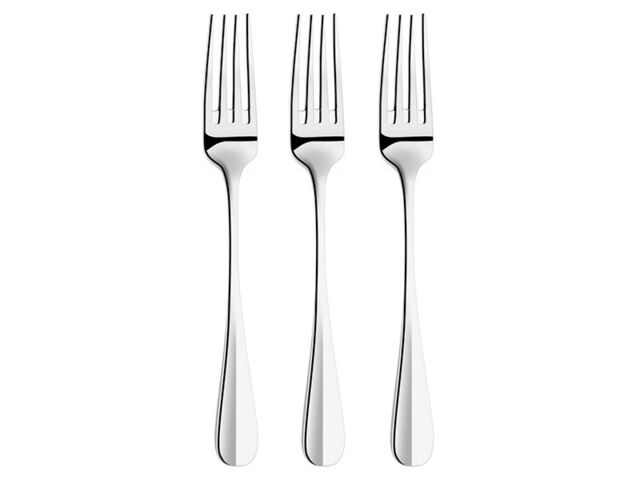 Obrázek produktu Vidlička jídelní CAPRI, 3ks, stříbrná, 20,7 cm