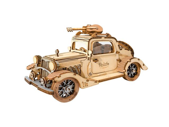 Obrázek produktu Puzle dřevěné 3D Veterán kupé