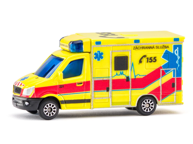 Obrázek produktu Vozidla záchranná a servisní se světly a zvuky, Sanitka