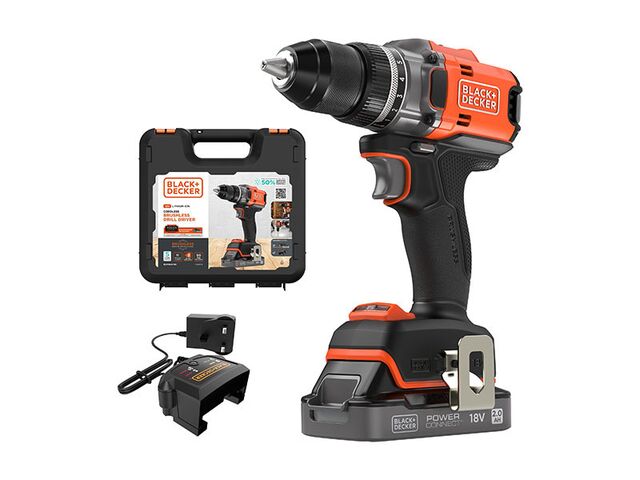 Obrázek produktu Šroubovák aku bezuhlíkový 18V BLD682D1XK-QW Black & Decker
