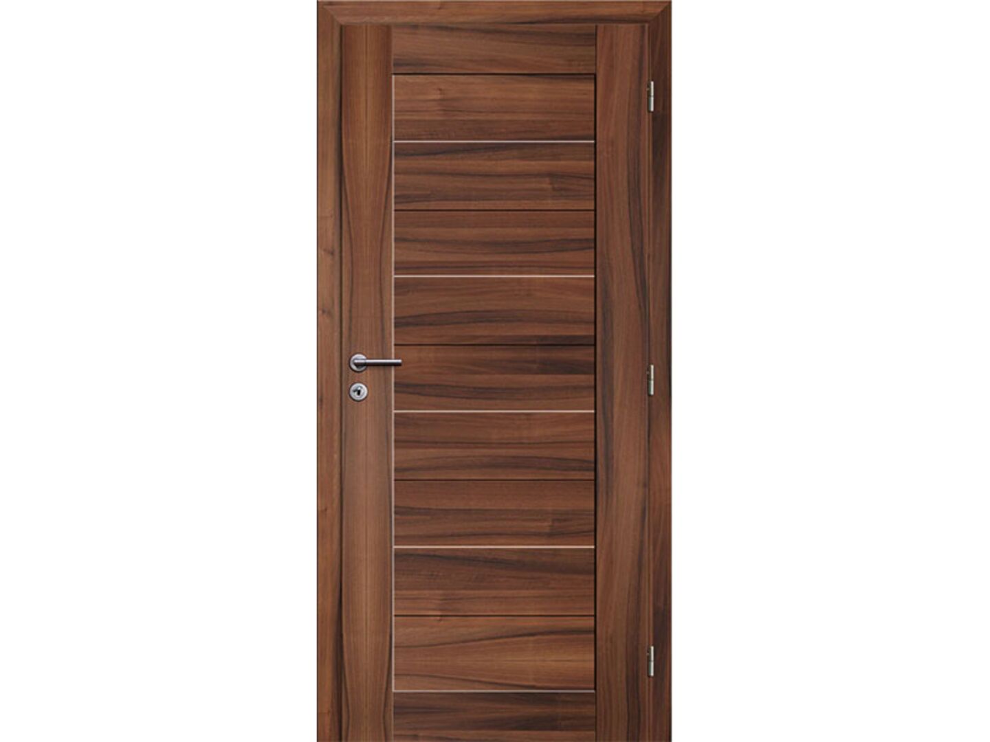 SOLODOOR Dveře rámové Türen 41 plné ořech fólie, 80P