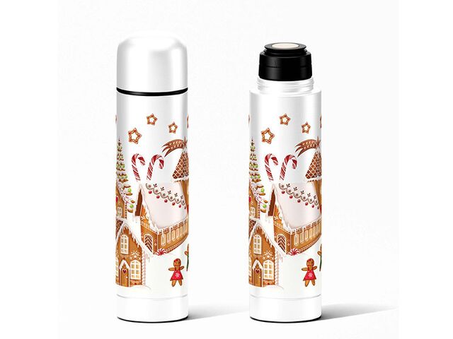 Obrázek produktu Termoska perníčková vesnička, 0,5 l