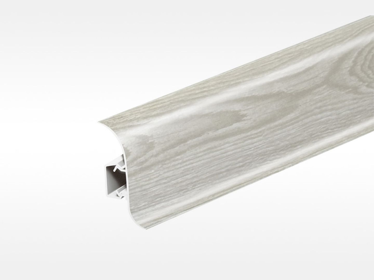 Lišta podlahová NG56, PVC Dub Arctic, 20x56x2500mm