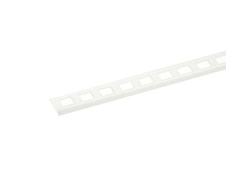 L lišta Acara top PVC bílá 2,5 m