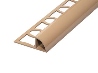 Obloučková lišta PVC karamel 2,5 m
