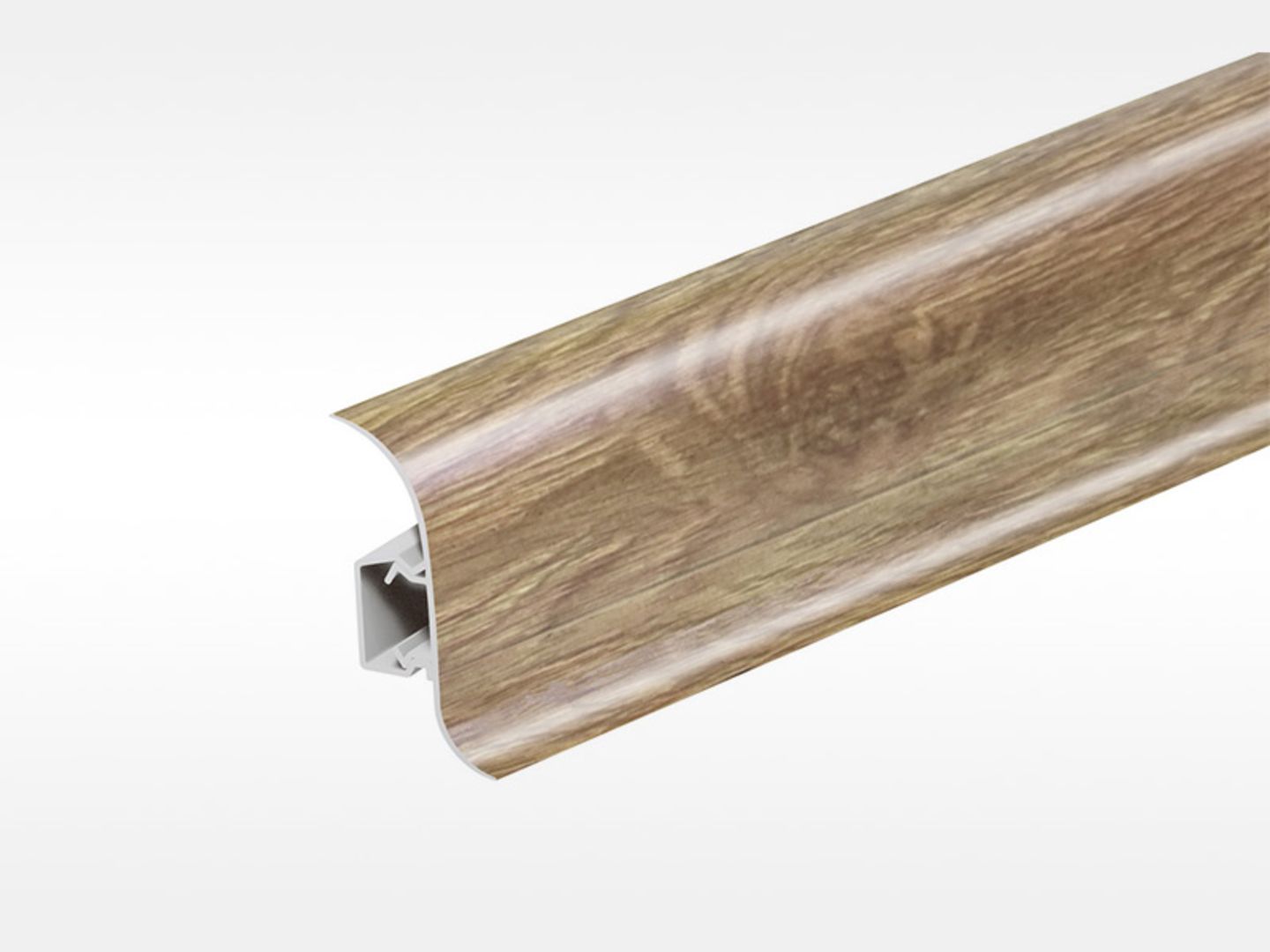 Lišta podlahová NG56, PVC Dub Antika, 20x56x2500mm