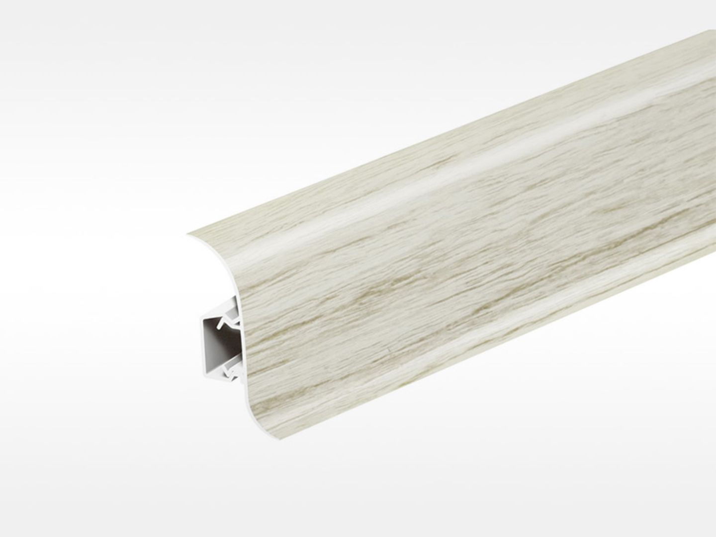 Lišta podlahová NG56, PVC Javor Patina, 20x56x2500mm