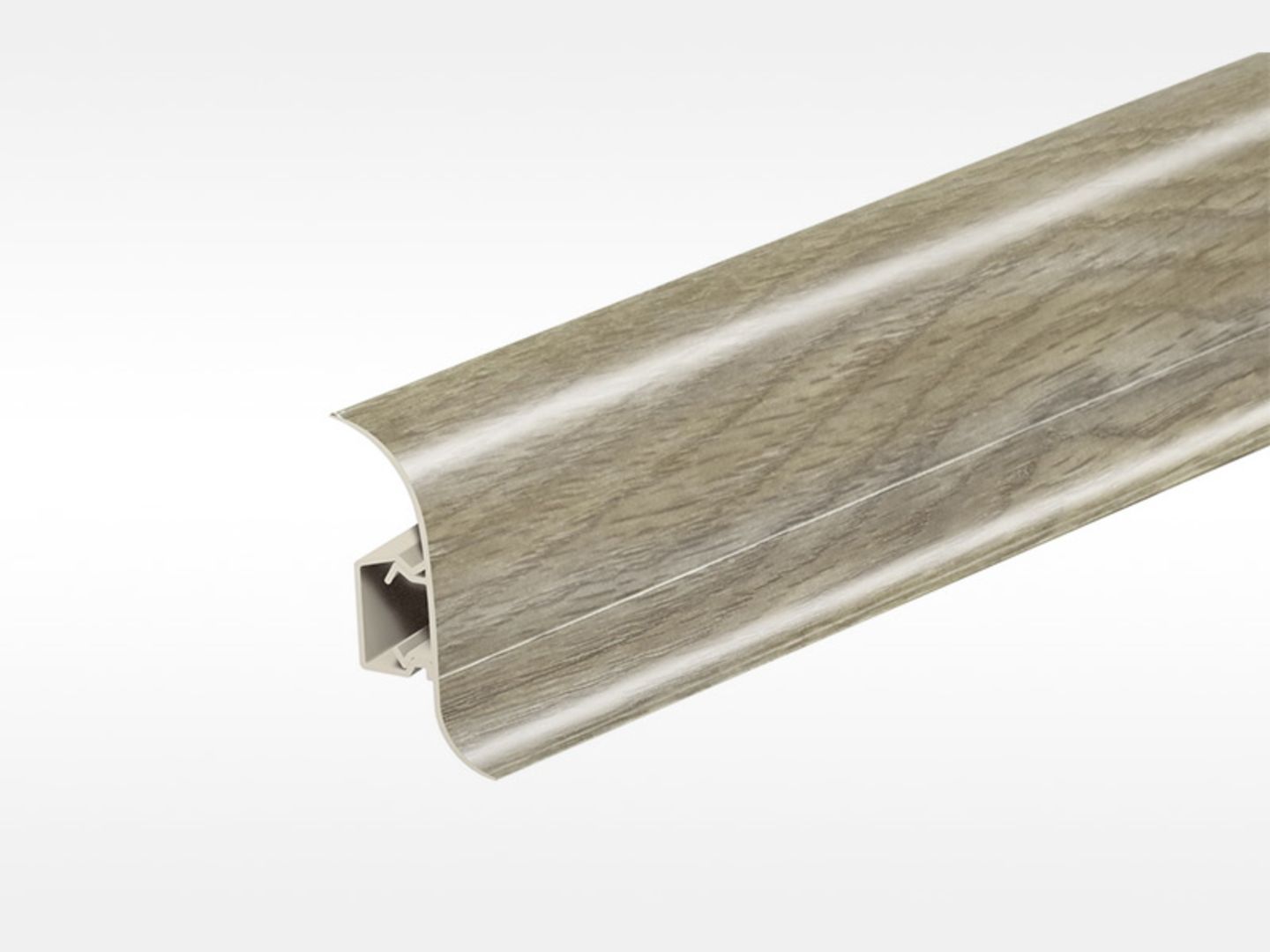 Lišta podlahová NG56, PVC Dub Galapágy, 20x56x2500mm