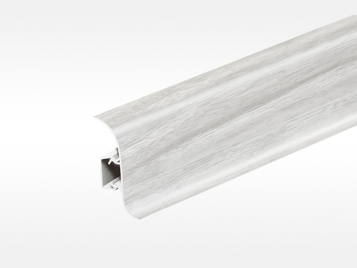 Lišta podlahová NG56, PVC Winter Wood, 20x56x2500mm