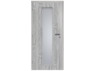 Interiérové dveře DOORNITE Linea, dub šedý