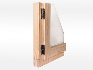 Obrázek 2 produktu Okno dřevěné borovice jednoduché 40 mm