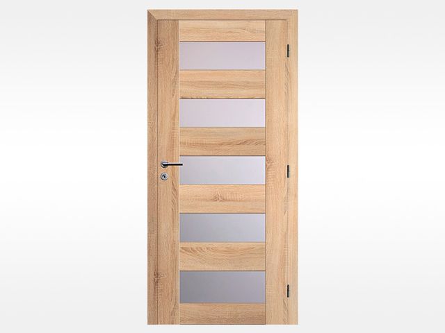 Obrázek produktu Interiérové dveře SOLODOOR rámové Türen 40 prosklené, dub sonoma