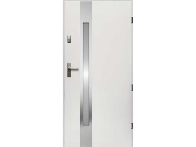 Obrázek produktu Dveře vchodové ocelové THEMIS, bílé