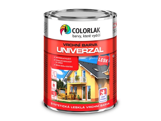Obrázek produktu Syntetická vrchní barva Univerzál 0,6 l - mix barev