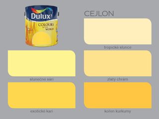 Obrázek 1 produktu Dulux Color of the World - odstíny Cejlonu